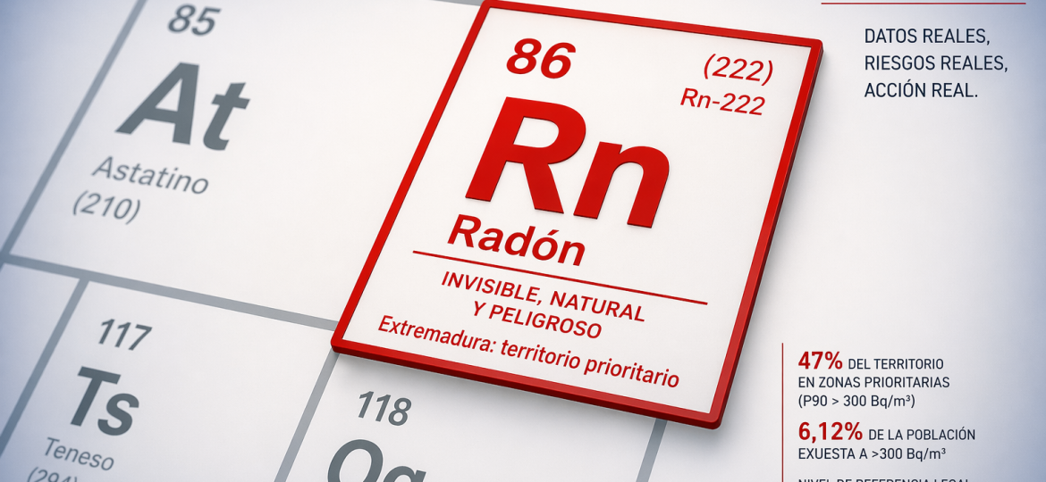 Gas Radon extremadura